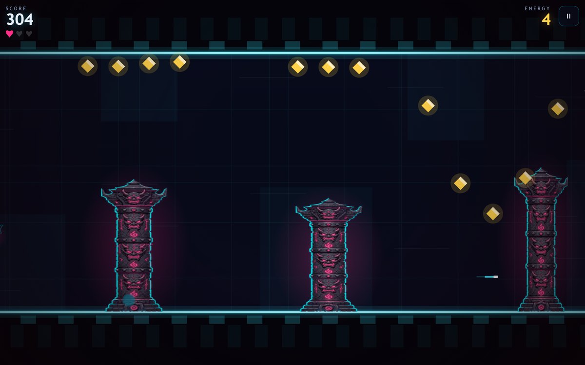 Flux Runner gameplay
